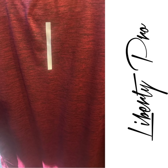 NEW Workout Liberty Pro Dri-Fit Burgundy Athletic T-Shirt -LRG - Picture 9 of 12